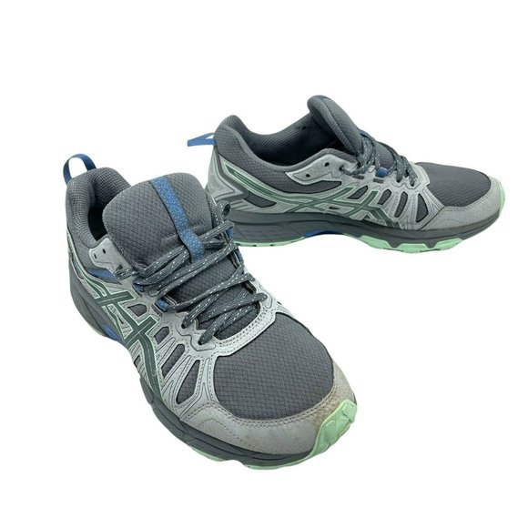 Asics Shoes - Asics Gel Venture 7 Sneakers Running Shoes Gray Size 9.5 Women Athletic Footwear